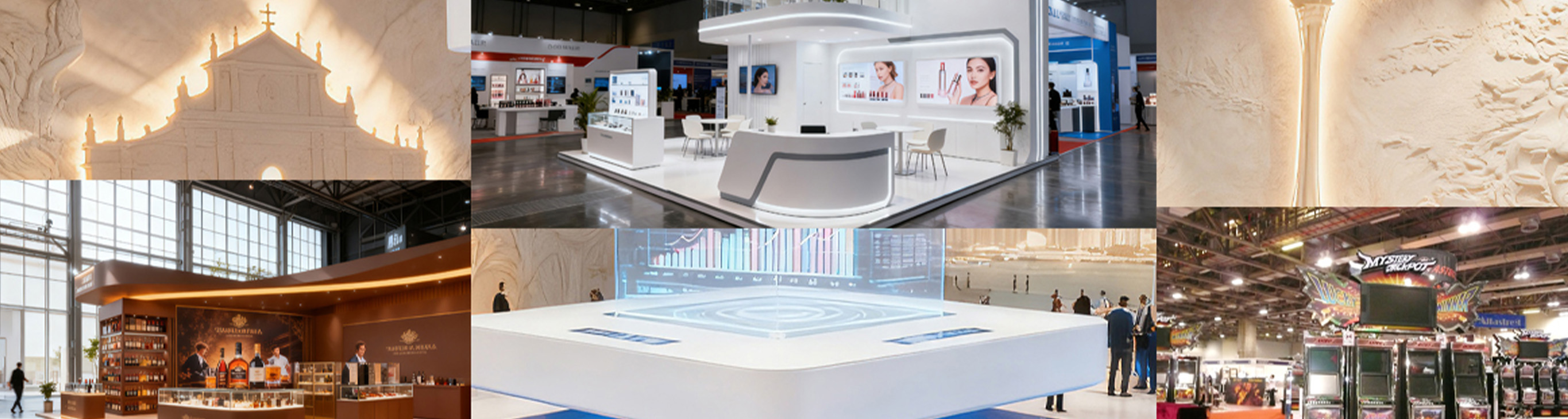 Macau 3x3m Exhibition Booth Design and Setup Banner
